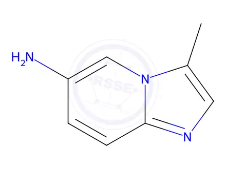 Chemical structure of 3-Methylimidazo[1,2-a]pyridin-6-amine