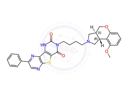 Chemical structure of Fiduxosin Impurity 1