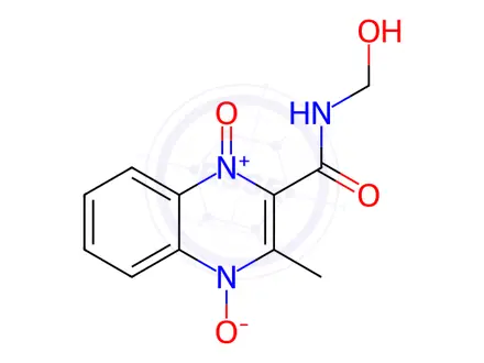 Chemical structure of Olaquindox Impurity 2