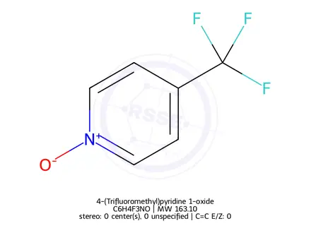 Chemical structure of 4-(Trifluoromethyl)pyridine 1-oxide