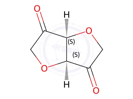 Chemical structure of Isosorbide dinitrate Impurity F