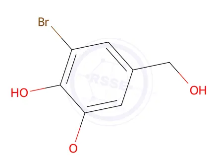 Chemical structure of 2-BROMO-4-(HYDROXYMETHYL)-6-METHOXYPHENOL
