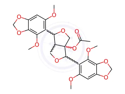 Chemical structure of Leptostachyol acetate