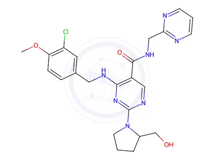 Chemical structure of Avanafil Impurity 54