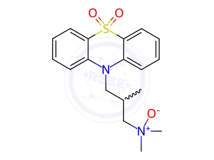 Chemical structure of Oxomemazine N-Oxide
