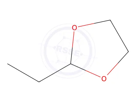 Chemical structure of 2-Ethyldioxolane