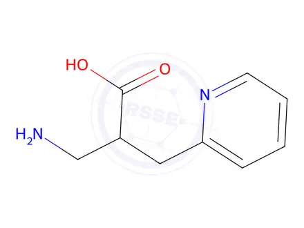 Chemical structure of 3-Amino-2-(pyridin-2-ylmethyl)propanoic acid