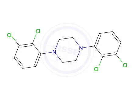 Chemical structure of Bis (2,3-Dichlorophenyl) Piperazine