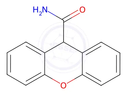 Chemical structure of Xanthene-9-carboxamide
