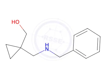 Chemical structure of {1-[(benzylamino)methyl]cyclopropyl}methanol