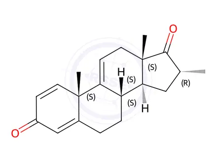 Chemical structure of Dexamethasone Impurity 111