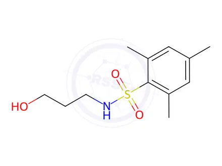 Chemical structure of N-(3-Hydroxypropyl)-2,4,6-trimethylbenzenesulfonamide