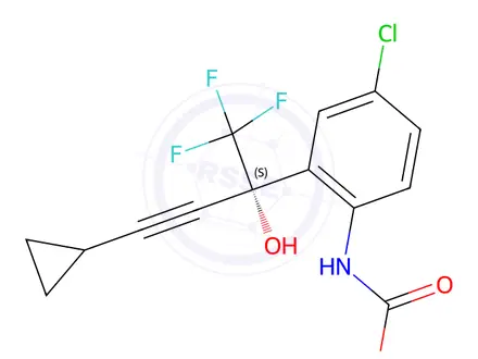 Chemical structure of Efavirenz Impurity 10