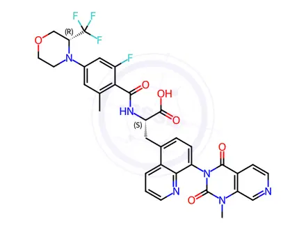 Chemical structure of GS 1427 Impurity 54