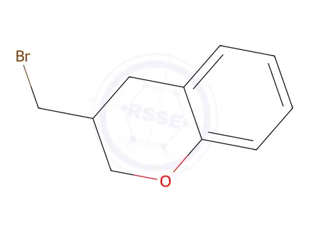 Chemical structure of 3-(Bromomethyl)-3,4-dihydro-2h-1-benzopyran