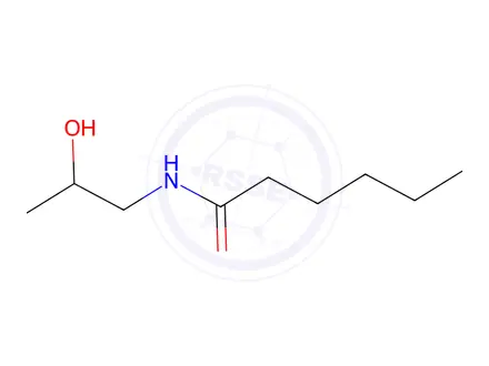Chemical structure of N-(2-hydroxypropyl)hexanamide