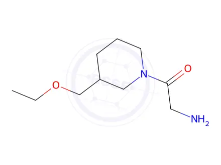 Chemical structure of 2-Amino-1-(3-(ethoxymethyl)piperidin-1-yl)ethan-1-one