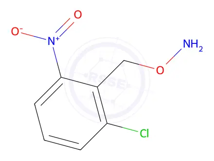 Chemical structure of o-(2-Chloro-6-nitrobenzyl)hydroxylamine