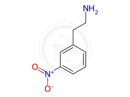 Chemical structure of 2-(3-Nitrophenyl)ethanamine
