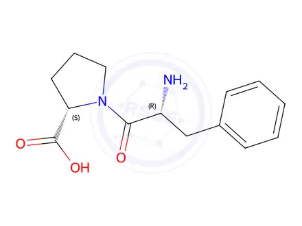 Chemical structure of H-D-Phe-Pro-OH