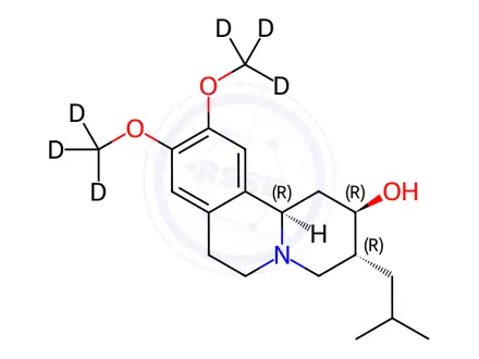 Chemical structure of Alpha-Dihydrotetrabenazine-d6