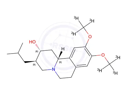 Chemical structure of Alpha-Dihydrotetrabenazine-d6