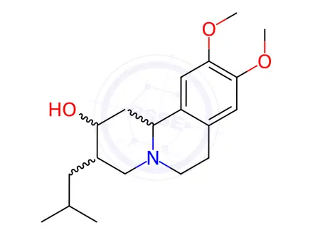 Chemical structure of Hydroxy Tetrabenazine
