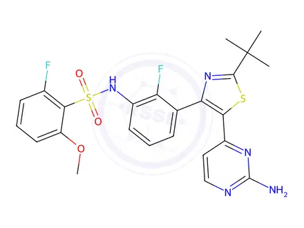 Chemical structure of Dabrafenib Impurity 12