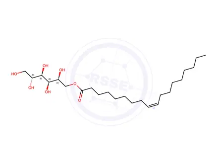 Chemical structure of D-glucitol monooleate