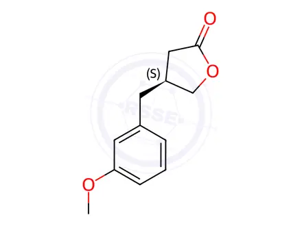 Chemical structure of Enterolactone Impurity 16