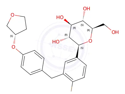 Chemical structure of Empagliflozin Impurity 101