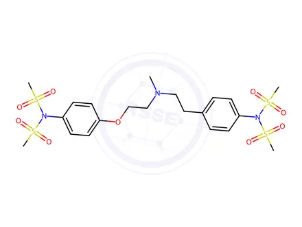 Chemical structure of Dofetilide Impurity 3