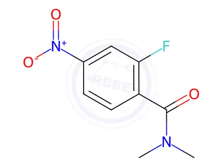 Chemical structure of 2-Fluoro-N,N-dimethyl-4-nitrobenzamide