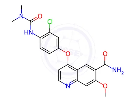 Chemical structure of Lenvatinib Impurity LFS-C