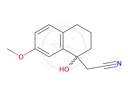 Chemical structure of Agomelatine Impurity 100