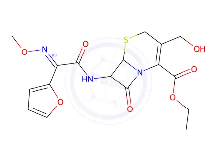 Chemical structure of Cefuroxime Impurity 48