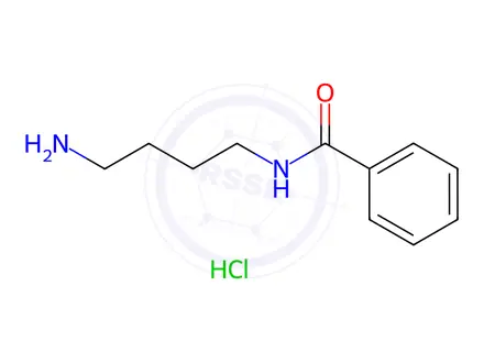 Chemical structure of N-(4-Aminobutyl)benzamide HCl