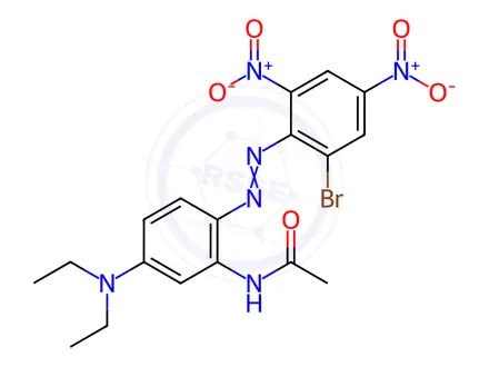 Chemical structure of Disperse Violet 93
