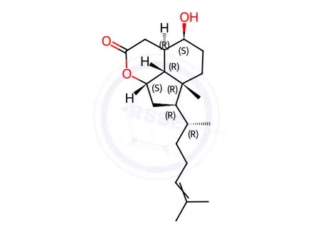 Chemical structure of Aplykurodin B