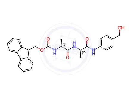 Chemical structure of Fmoc-Ala-D-Ala-PAB