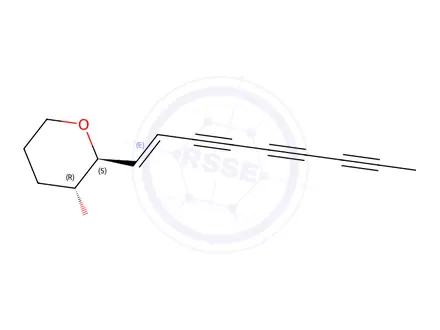 Chemical structure of (-)-Ichthyothereol