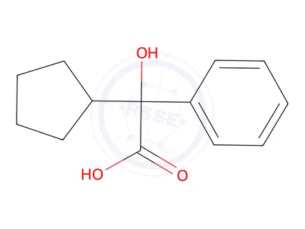 Chemical structure of Glycopyrronium Bromide EP Impurity J (Glycopyrrolate USP Related Compound C)