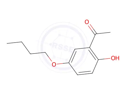 Chemical structure of 1-(5-Butoxy-2-hydroxyphenyl)ethan-1-one