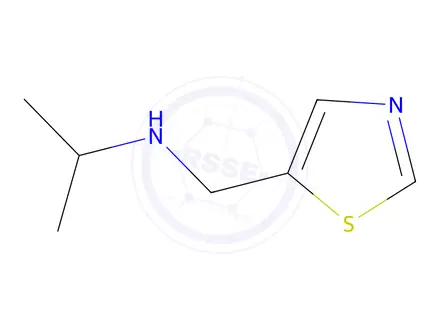 Chemical structure of N-(1,3-Thiazol-5-ylmethyl)propan-2-amine dihydrochloride