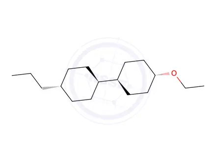 Chemical structure of trans-4-Ethoxy-trans-4''-propyl-[1,1''-bicyclohexyl]