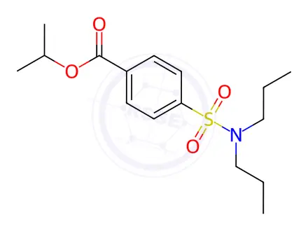 Chemical structure of Probenecid Impurity 6(Probenecid Isopropyl Ester)