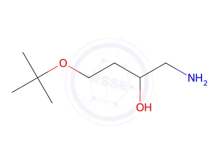 Chemical structure of 1-Amino-4-(tert-butoxy)butan-2-ol