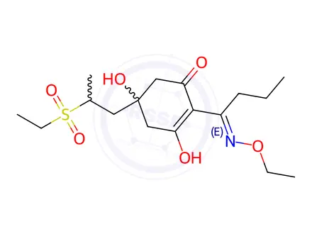 Chemical structure of SETHOXYDIM 5-OH-M-SO2