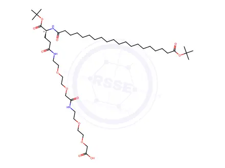 Chemical structure of Semaglutide impurity 84