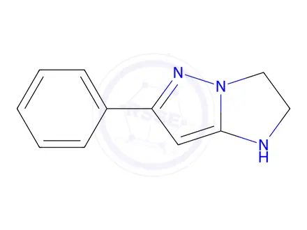 Chemical structure of 6-phenyl-1h,2h,3h-pyrazolo[1,5-a]imidazole